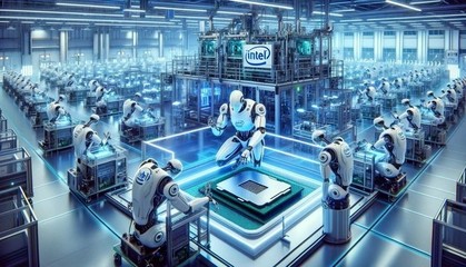 英特尔“10X moonshot”计划 以Cobots为核心，打造全AI自动化芯片代工厂